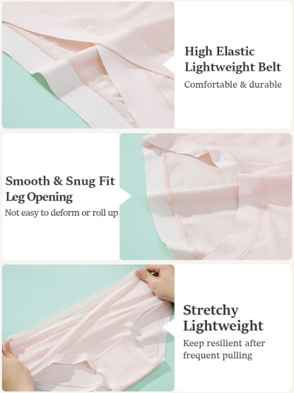 5-7 Piece Maternity Panty With Soft Fabrics, Comfortable Wider Elastic Waistband & 7A Antibacterial Care For Mom VEIMIA​