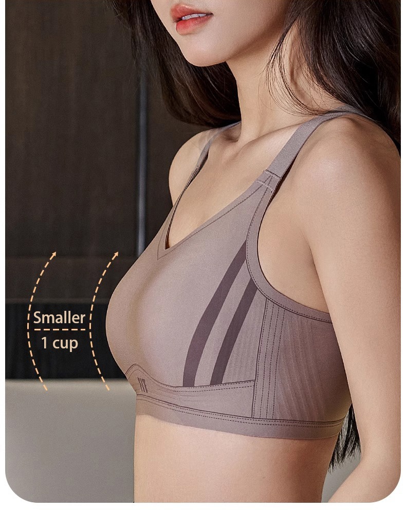 Full Coverage Breast Minimizer Bras Seamless Cloud Sense Ultra Comfortable Stable Support Anti-sagging VEIMIA