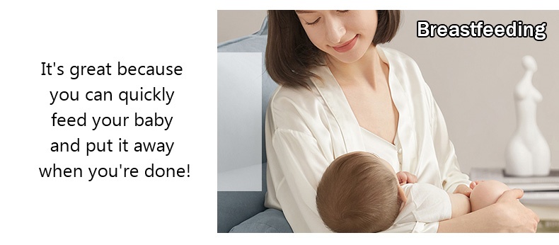 Anti-gravity Supportive Maternity Nursing Bras Anti-bacterial Baby-friendly VEIMIA