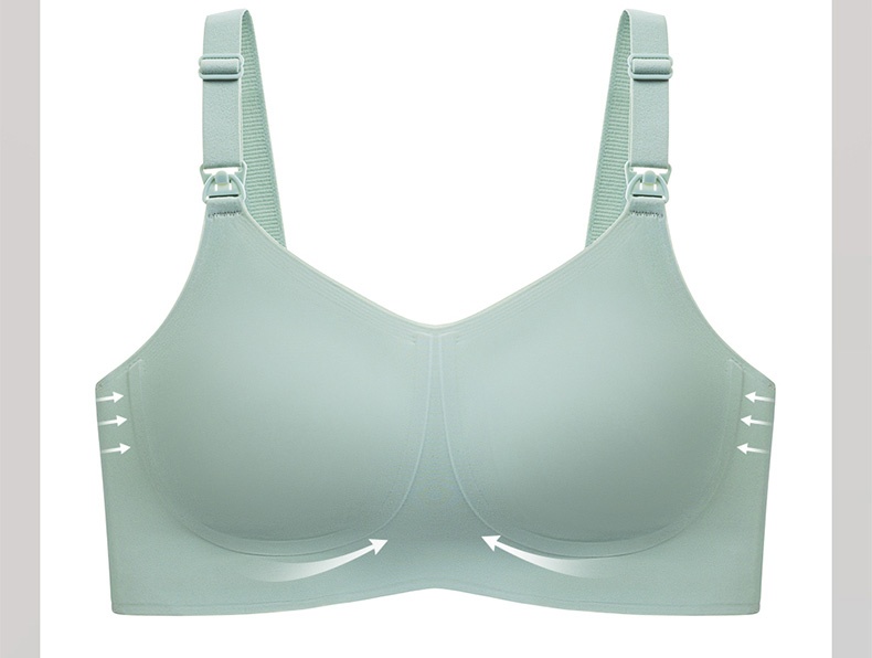 Anti-gravity Supportive Maternity Nursing Bra Anti-bacterial Baby-friendly Fabric Breastfeeding VEIMIA