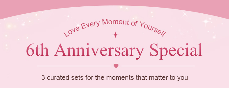 6th Anniversary Celebration love every moment of yourself veimia