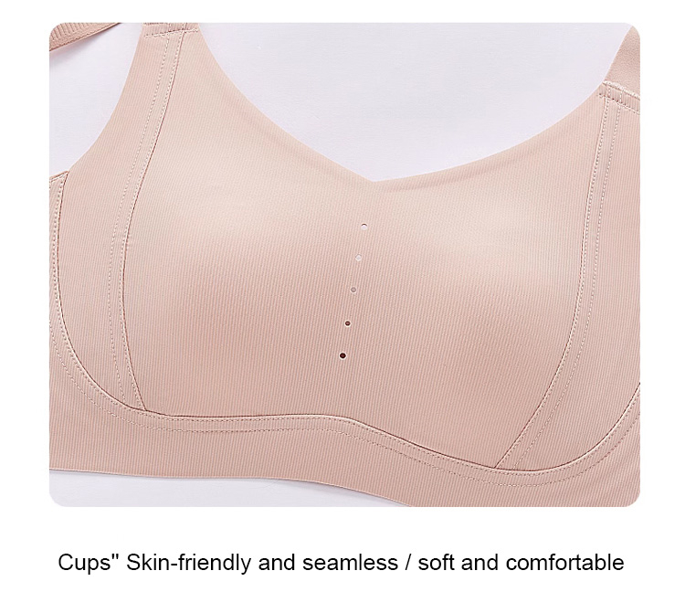 Ultra Seamless Breathable Full Coverage Plus Size Bras Measurement VEIMIA