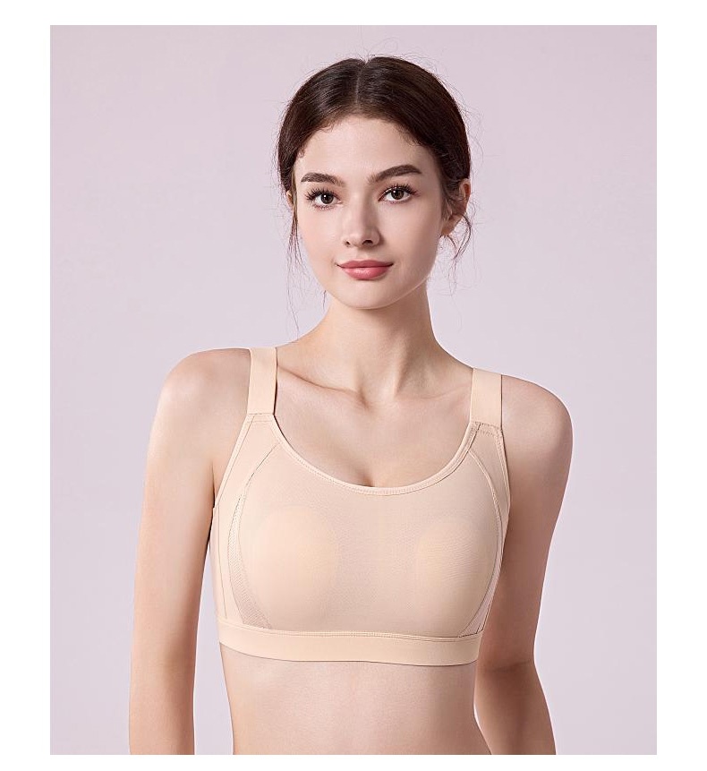 Full Coverage Seamless Minimizer Bra Plus Size Stable Supportive Sports Bras Anti-shaking VEIMIA