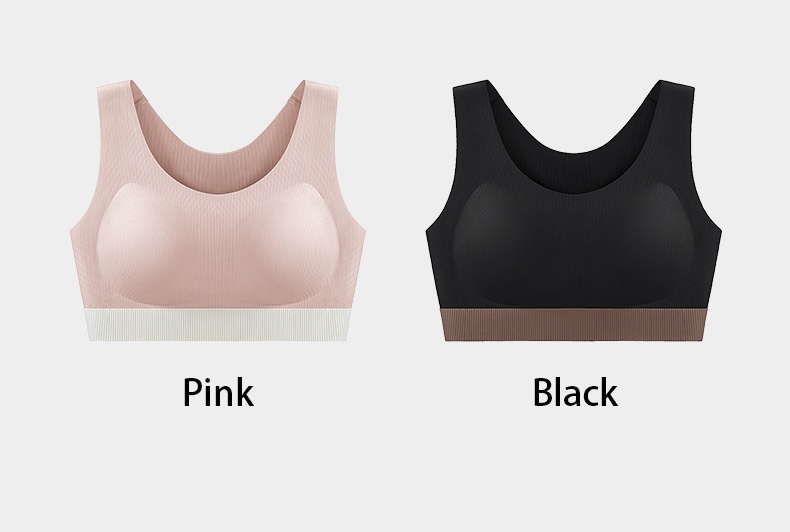 Best Shockproof Soft Padded Sports Bra Tank Top Breathable Full Coverage Support VEIMIA