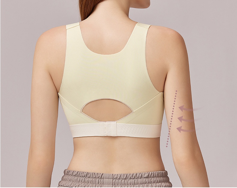 Best Womens Shockproof Soft Padded Sports Bras Tank Top Breathable Full Coverage Support VEIMIA
