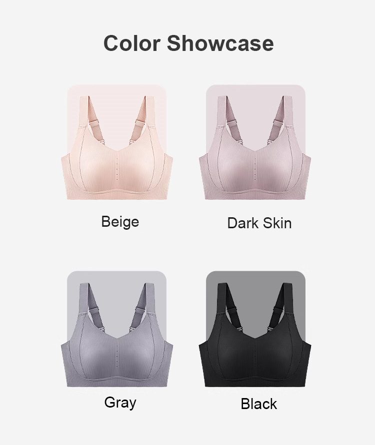 Ultra Seamless Full Coverage Plus Size Bra Anti-sagging VEIMIA