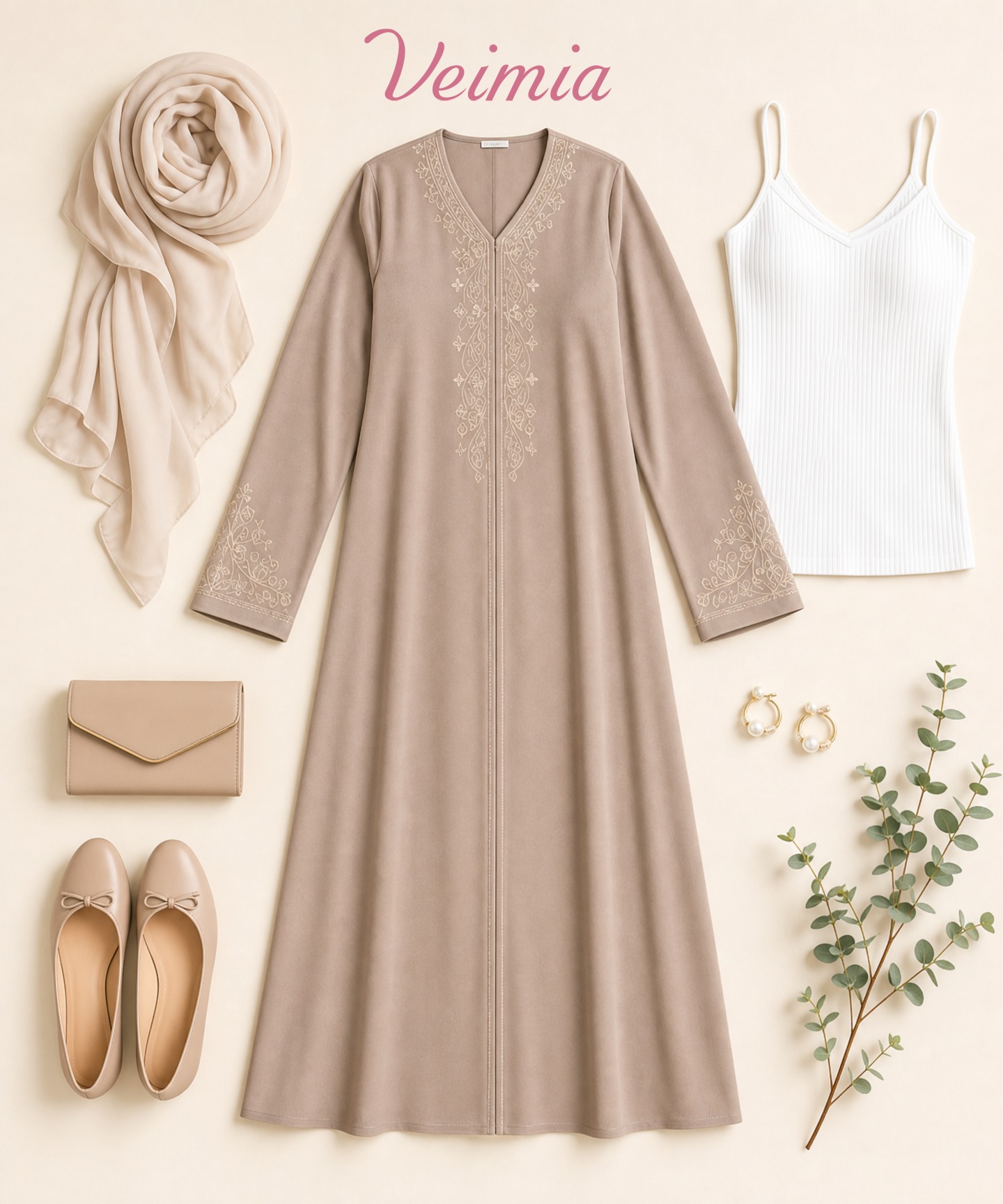 VEIMIA Abaya and Jubah innerwear guide for breathable layering