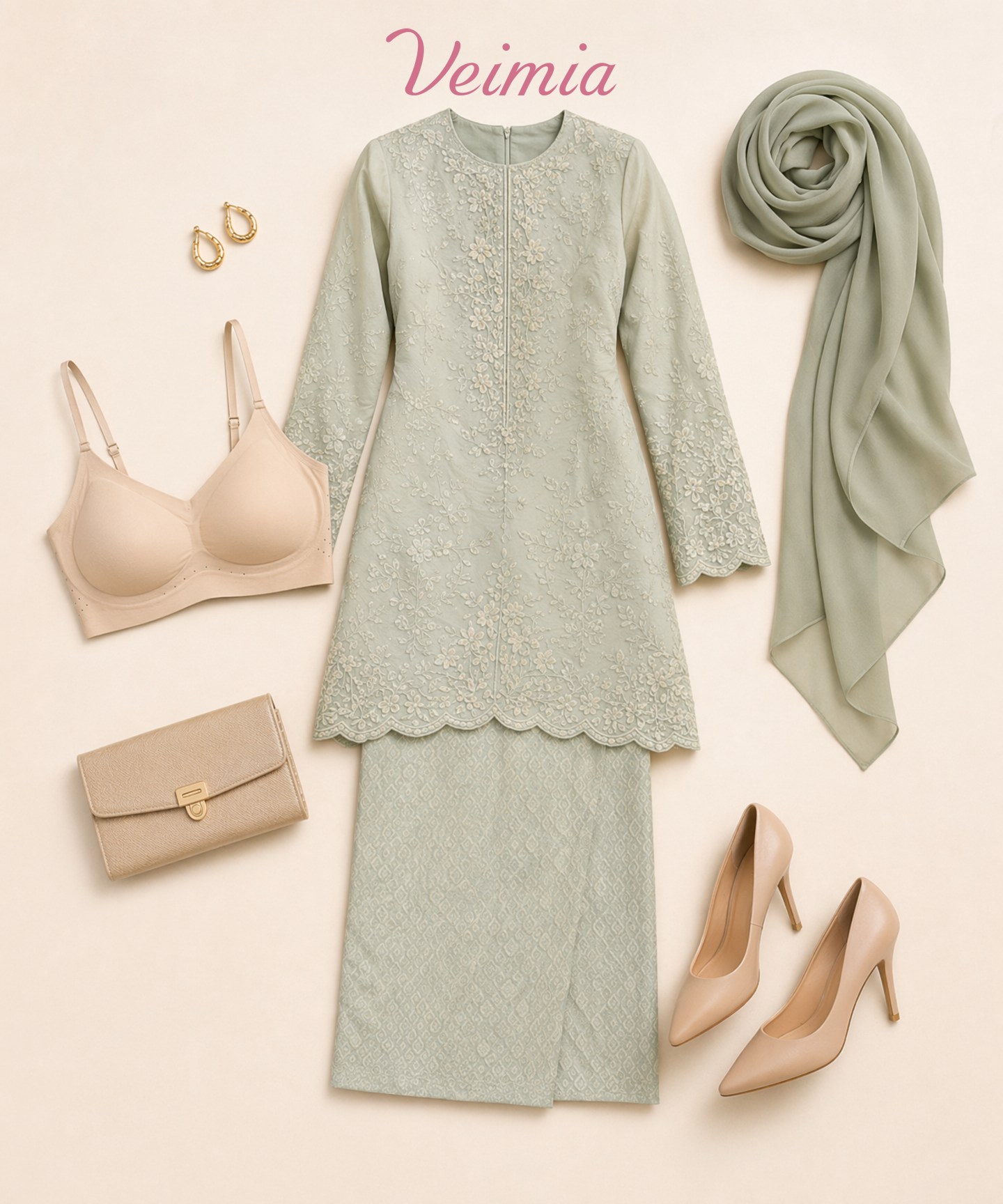 VEIMIA Baju Kurung innerwear guide for smooth Raya Haji outfit