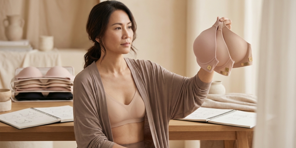 VEIMIA bra cup comparison cover for B cup C cup and D cup guide