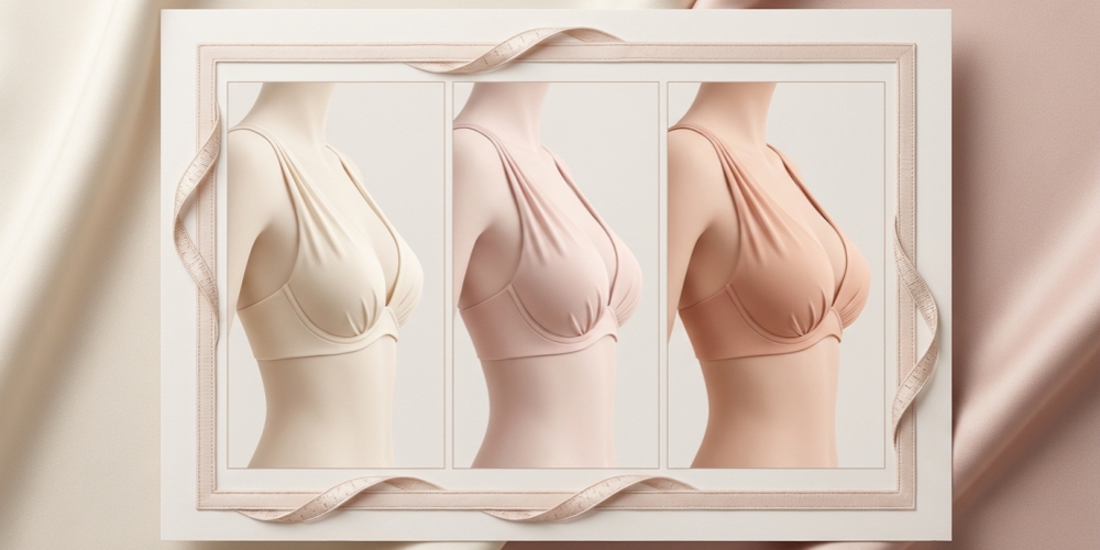 VEIMIA seamless bra vs regular bra smooth T-shirt outline comparison