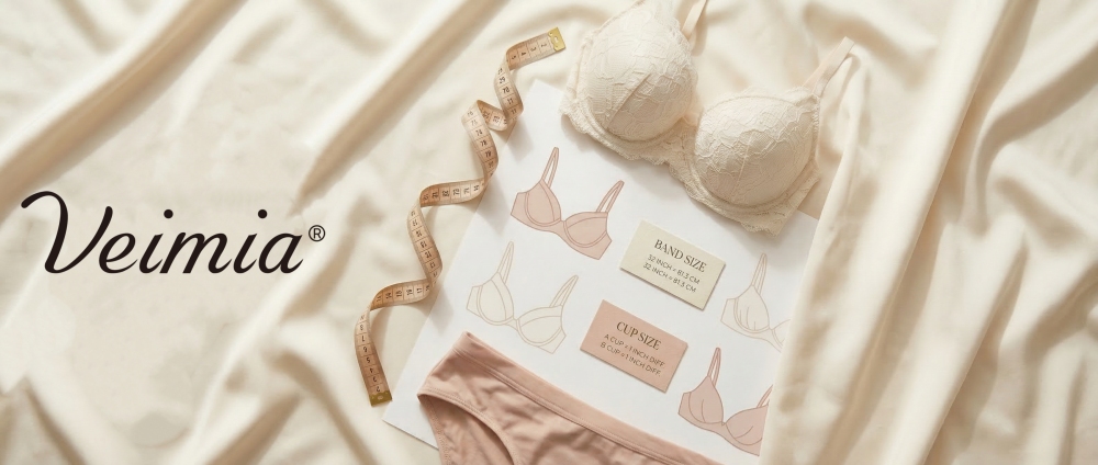 VEIMIA bust size vs bra size measurement guide for women in Singapore and Malaysia