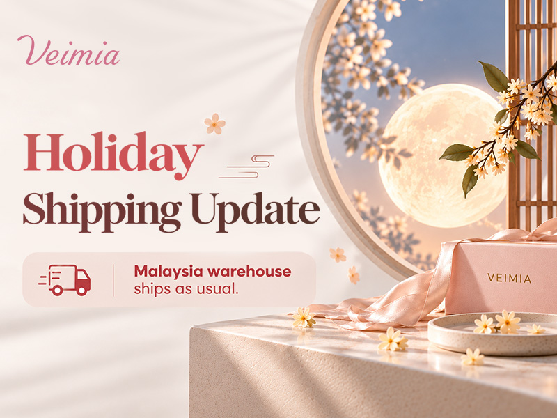 Brand News Holiday Shipping Update VEIMIA