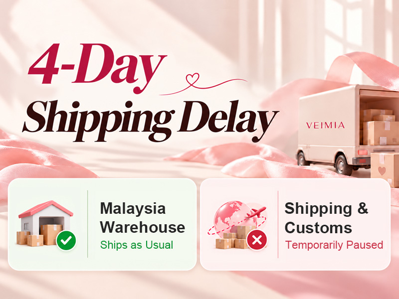 Brand News Shipping Update VEIMIA