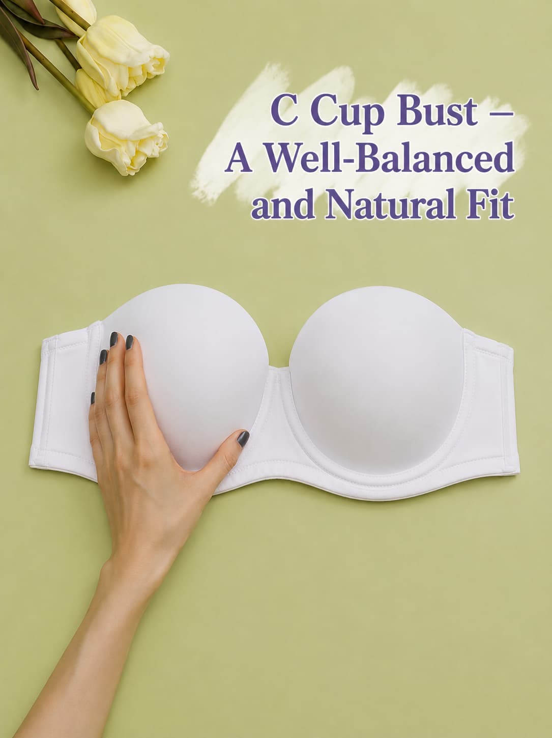 VEIMIA C cup bra fit guide