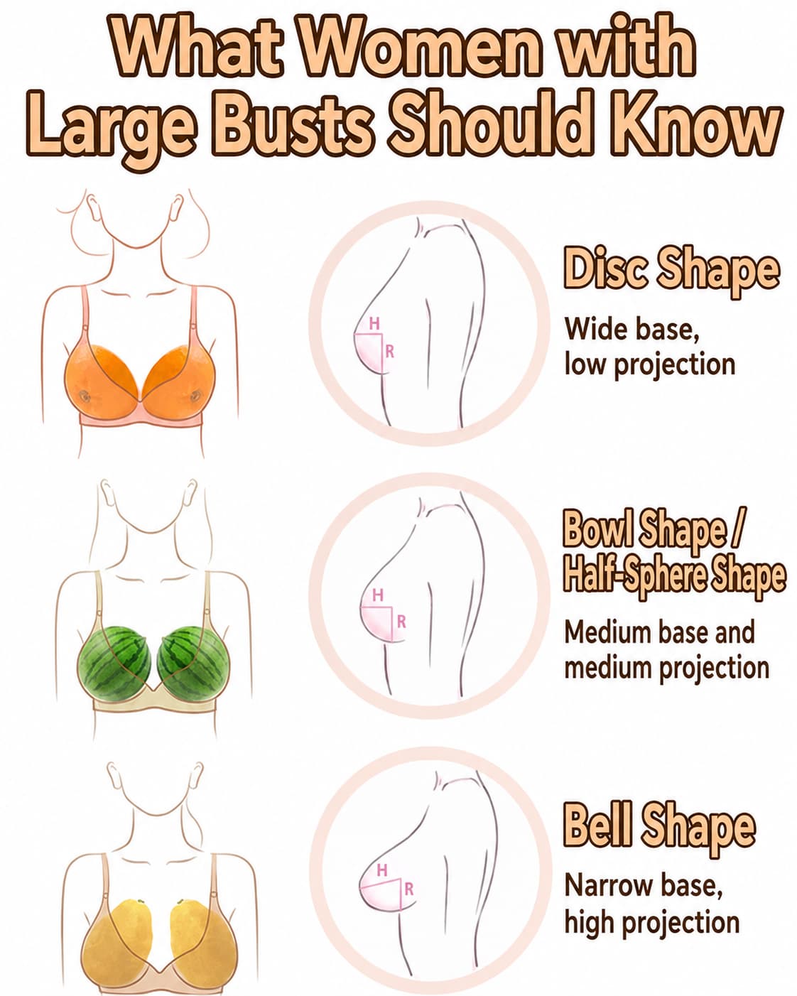 Big Bust Bra Guide: How to Choose the Right Bra for Your Breast Shape