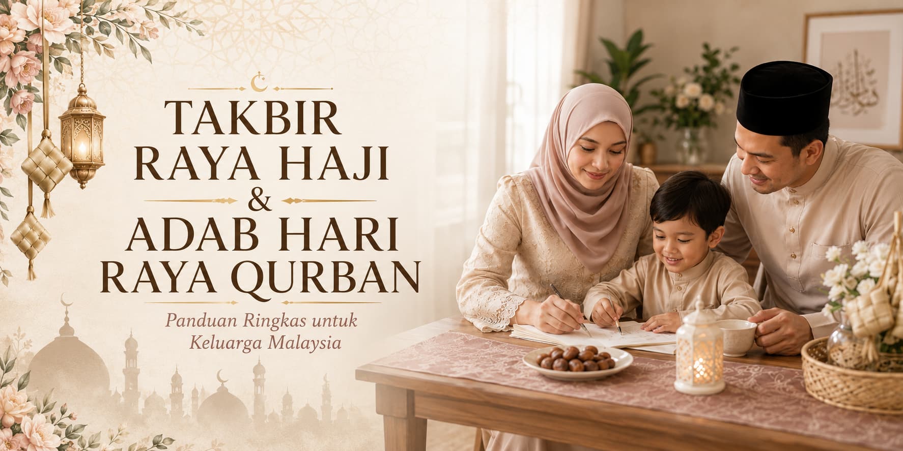 Takbir Raya Haji & Hari Raya Qurban Etiquette: A Simple Malaysia Guide