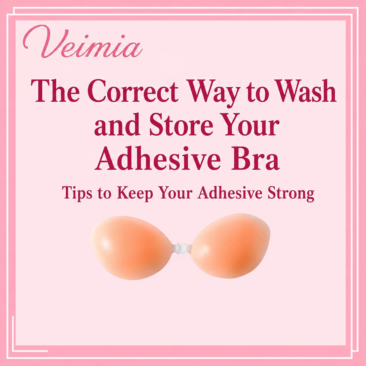 How to Clean a Nu Bra, Stick On Bra & Nipple Covers So They Stay Sticky Longer