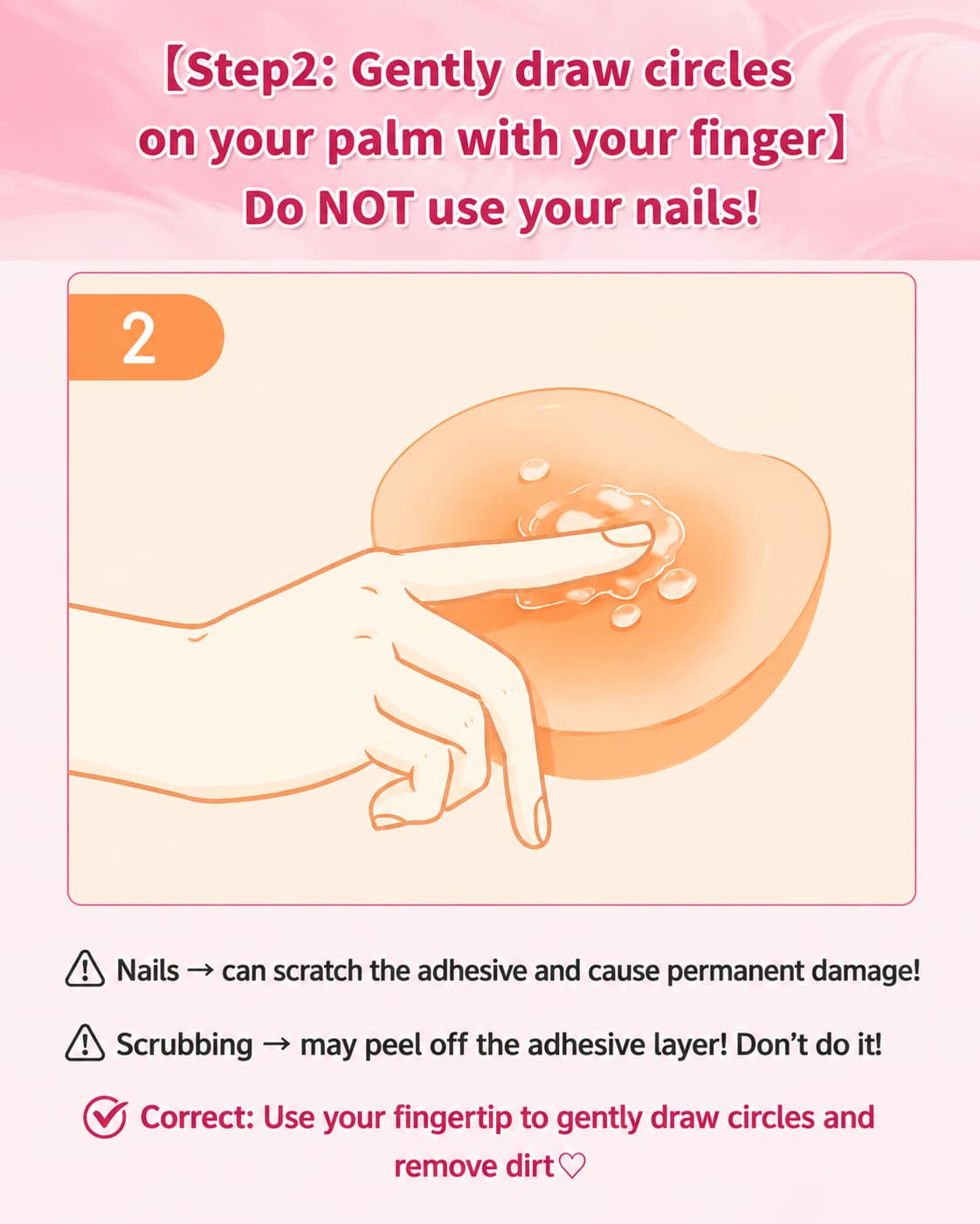  Clean a Stick On Bra 