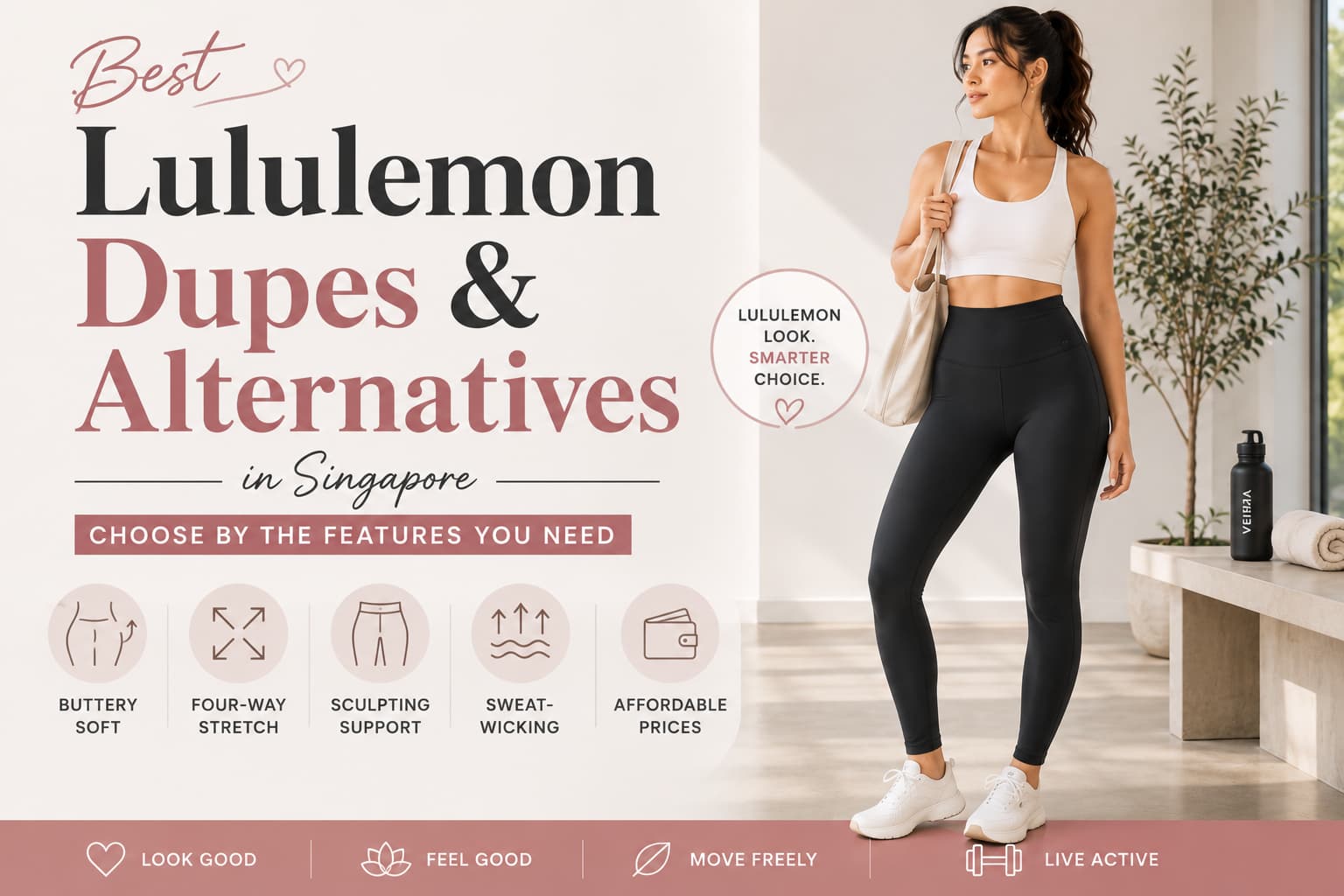 Best Lululemon Dupes & Alternatives in Singapore: Choose by the Features You Actually Want