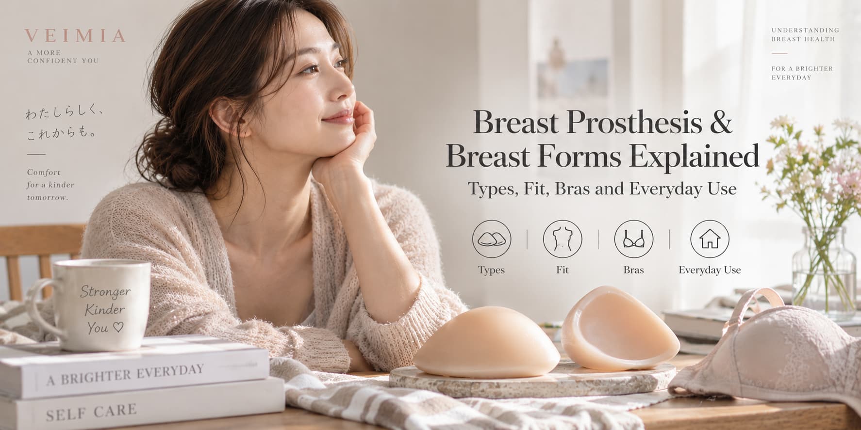Breast Prosthesis & Breast Forms Explained: Types, Fit, Bras and Everyday Use