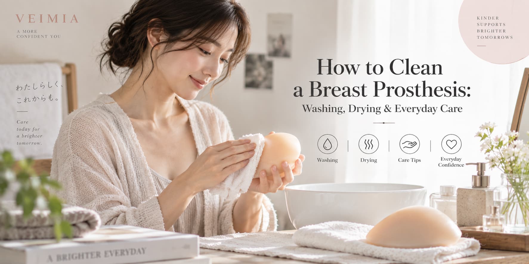 How to Clean a Breast Prosthesis: Washing, Drying & Everyday Care