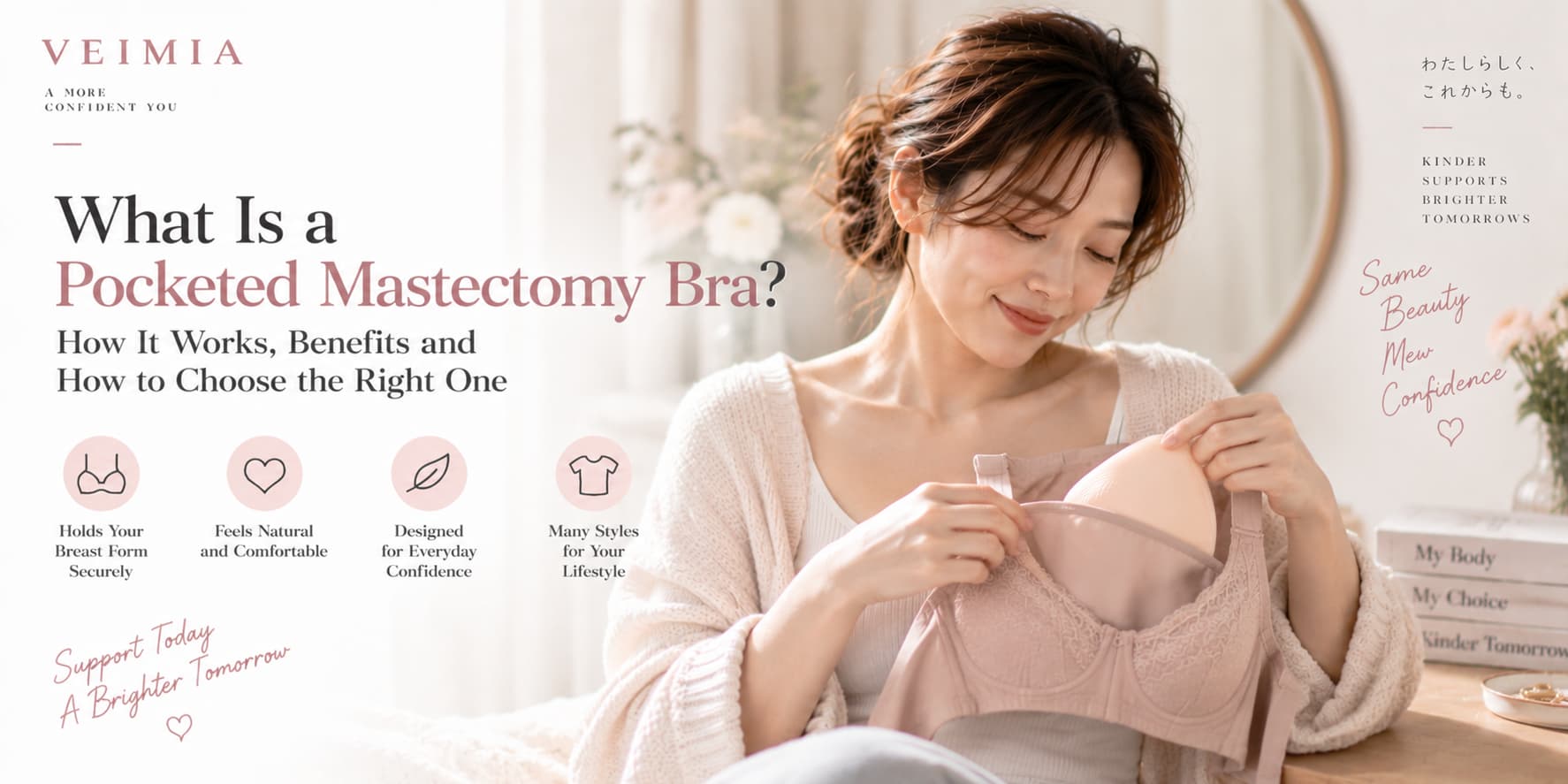 What Is a Pocketed Mastectomy Bra? How the Breast Prosthesis Pocket Works