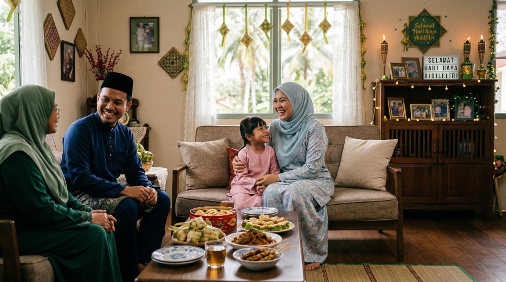 VEIMIA Sambutan Hari Raya di Malaysia keluarga dan budaya