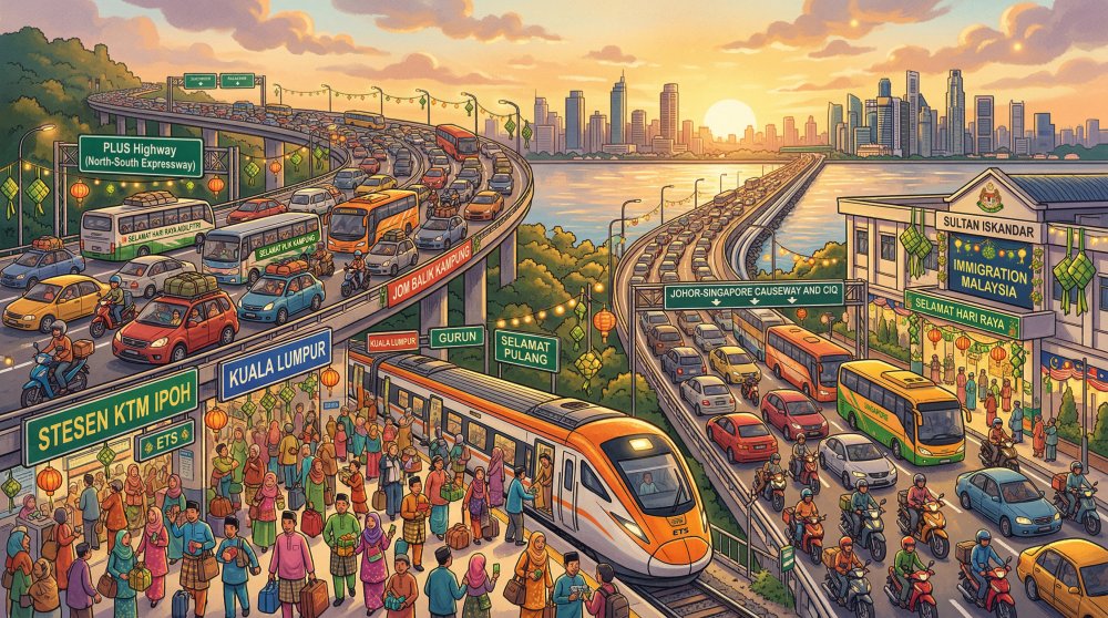 VEIMIA Balik kampung Raya Malaysia packing checklist