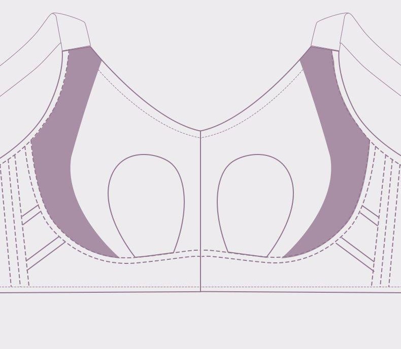 Invisible Lift Up Gel Tapes Minimizer Bra - Maximize Slimming, Minimize Unsteadiness VEIMIA