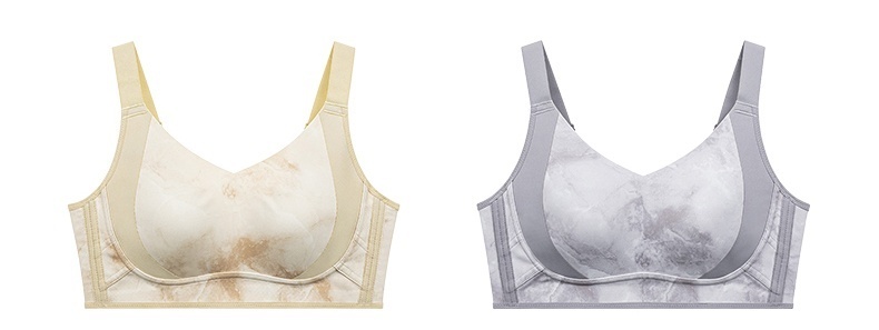 Nude And Gray Supportive Minimizer Bra - Maximize Slimming, Minimize Unsteadiness VEIMIA