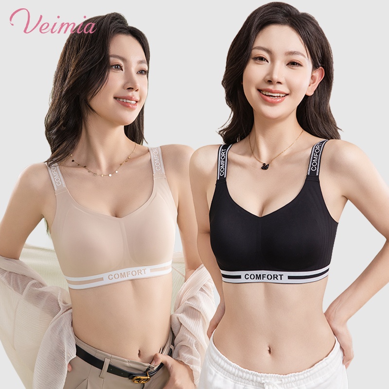 VEIMIA Make Big Breast Look Small Comfort Minimizer Bra With Fashionable Straps