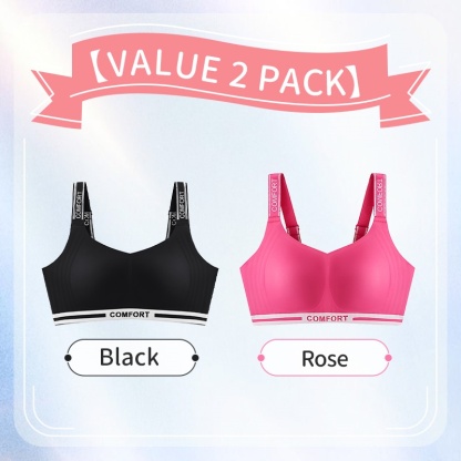 VEIMIA Big Breast Slimming Minimizer Bra With Stylish Straps for Off-Shoulder Chic