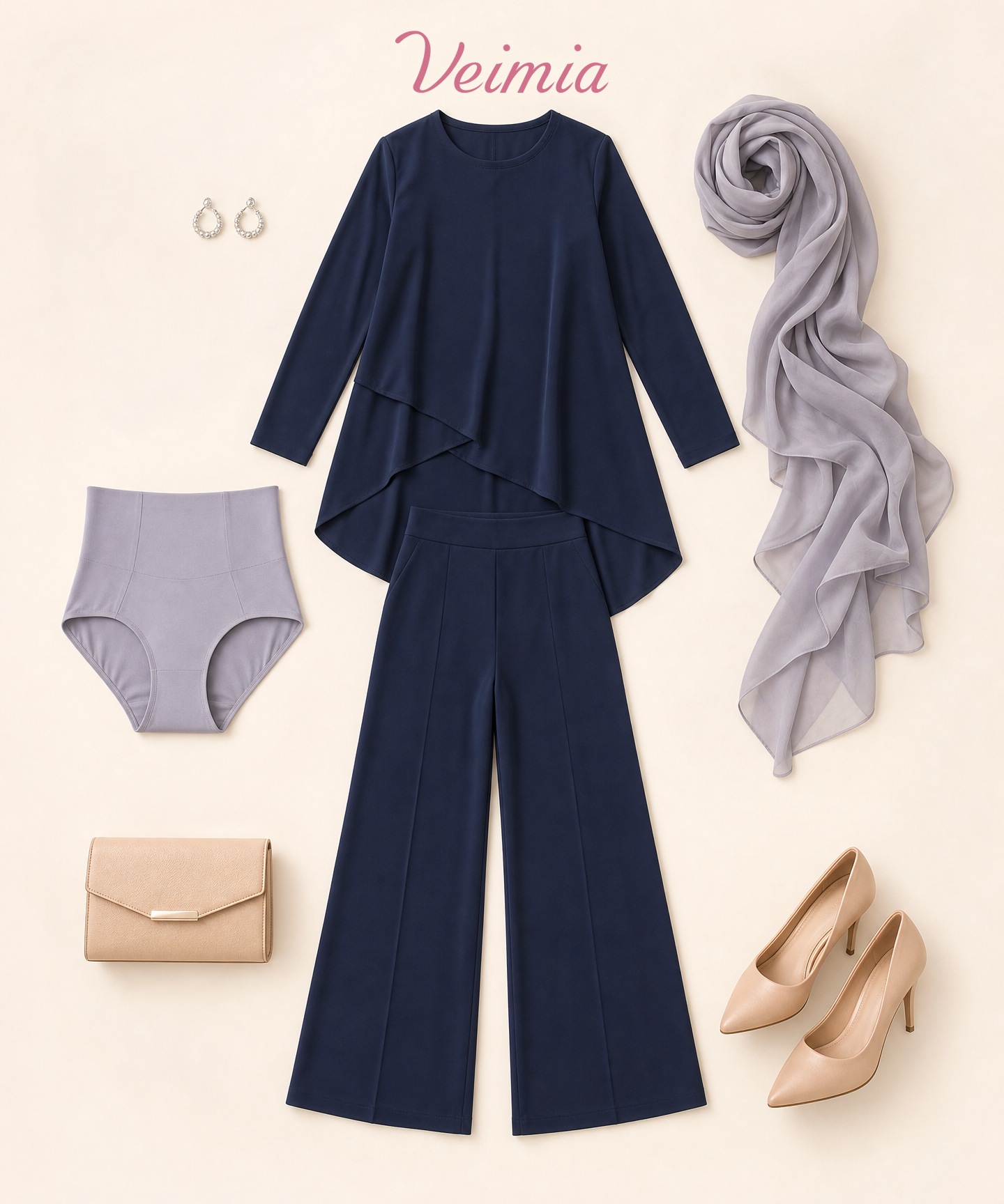 VEIMIA modest wear innerwear guide for skirts tunics and no-show comfort