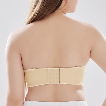 VEIMIA Fuller Bust, Firmer Hold, Never Slip Even Jumping Strapless Bra For Large Breasts