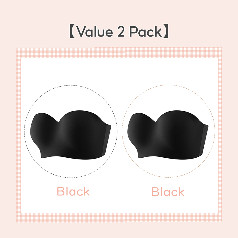 VEIMIA Never Slip Even Jumping - Fuller Bust, Firmer Hold, Strapless Bra For Large Breasts