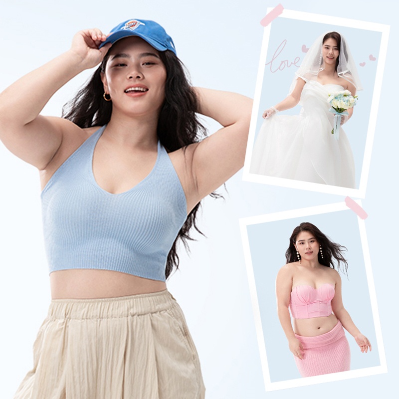 VEIMIA Fuller Bust, Firmer Hold, Never Slip Even Jumping Strapless Bra For Large Breasts