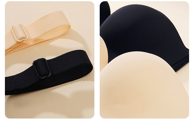 Adjustable Strap and Spherical 3D cup design Strapless Bra VEIMIA