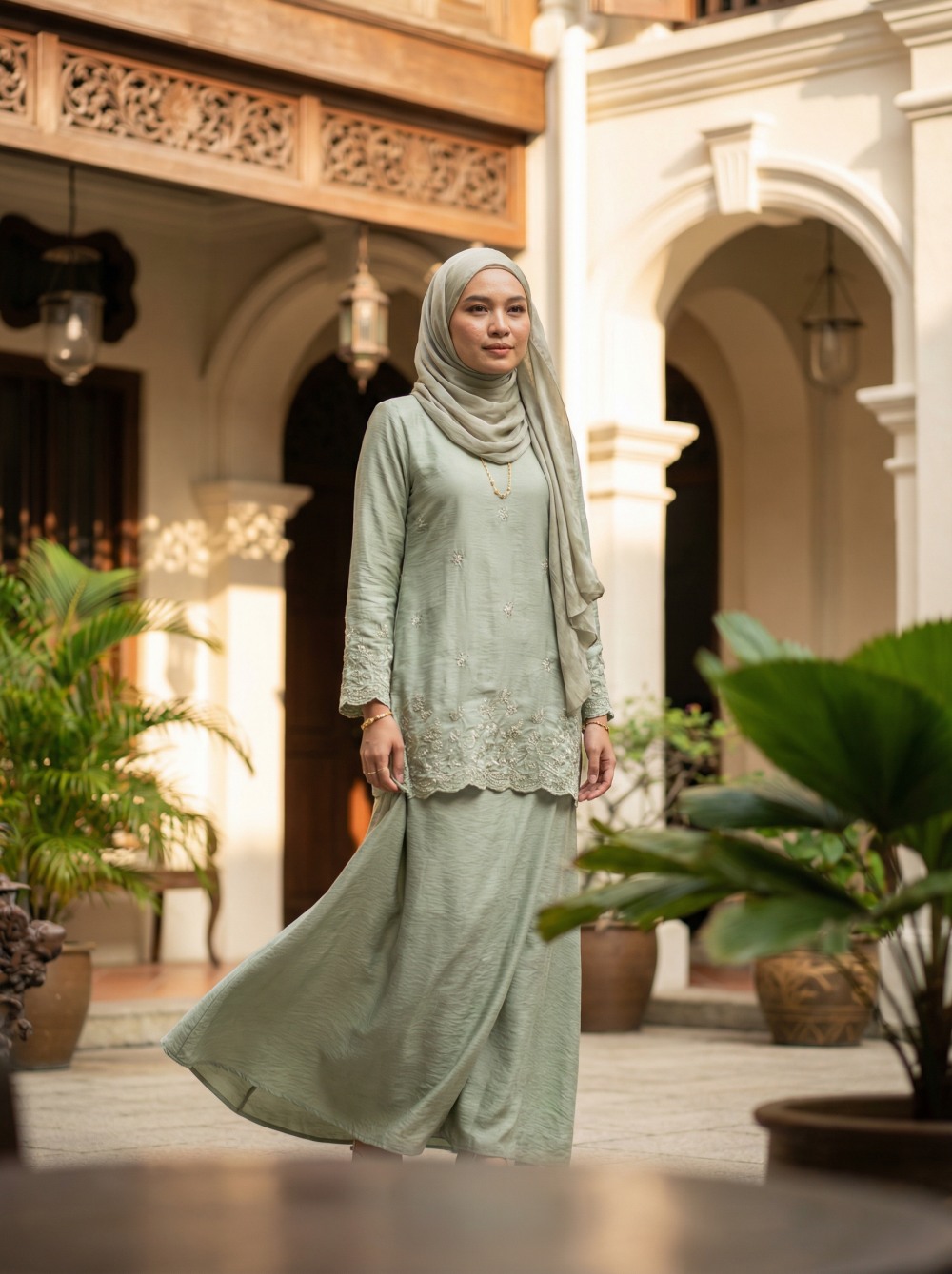 VEIMIA Raya outfit ideas for kebaya abaya baju kurung open house styling