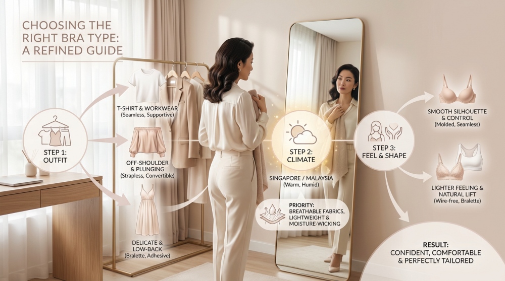 VEIMIA difference between seamless minimizer and strapless bra effect under clothes