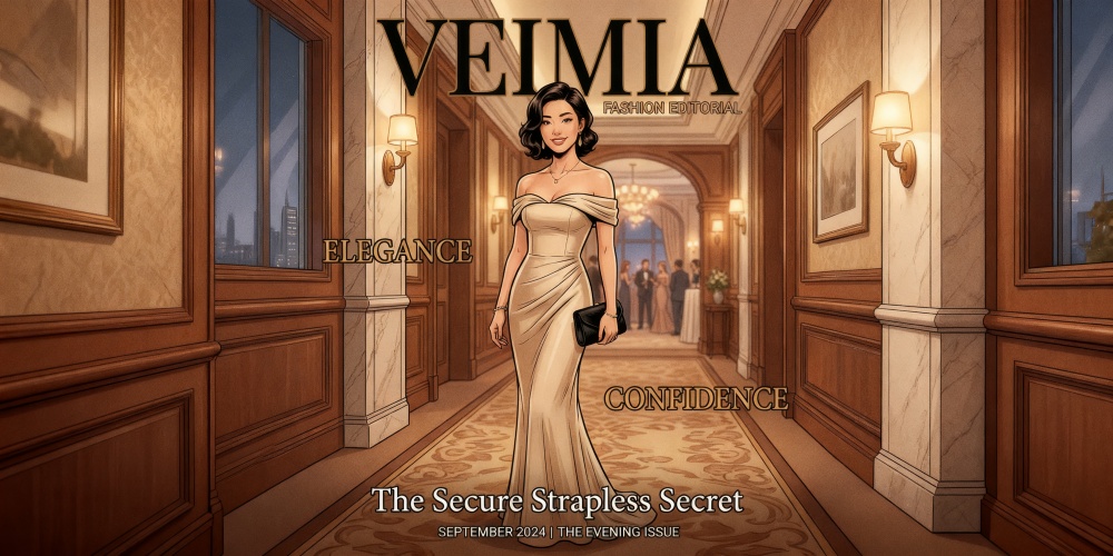 VEIMIA best strapless bras for B–E cups in Singapore and Malaysia for weddings and off-shoulder outfits