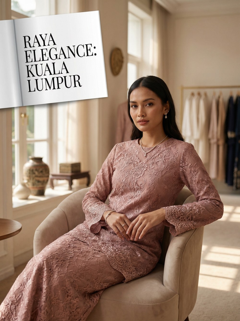 VEIMIA baju raya plussize lace baju kurung designs