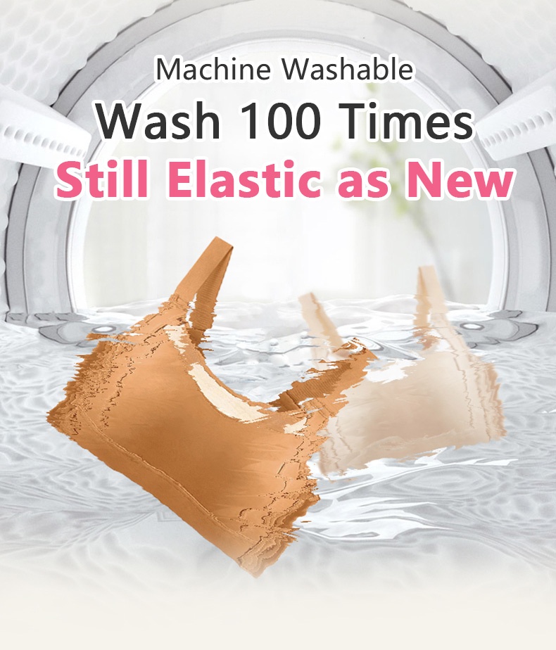 Veimia Visually Slimming No.1 Minimizer Bra Wash 100 Times, Still Elastic As New