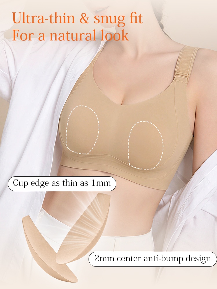 Adjustable Anti-sagging Bra 7-stage Adjustable Shoulders Buckle & Minimizing Fit For Fuller Busts VEIMIA