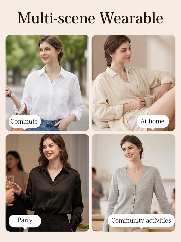 Adjustable Anti-sagging Bra 7-stage Adjustable Shoulder Clasps & Minimizing Fit For Fuller Bust VEIMIA