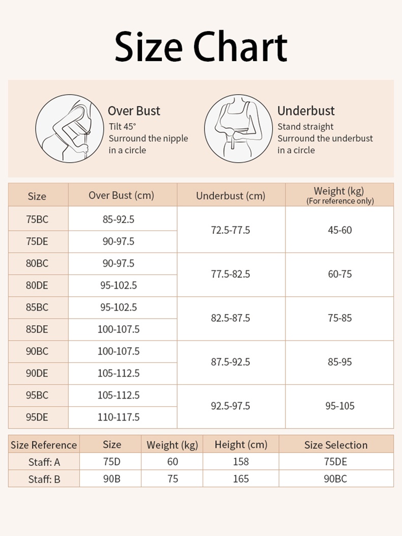 Adjustable Anti-sagging Bra 7-stage Adjustable Shoulder Buckles & Minimizing Fit For Fuller Busts VEIMIA