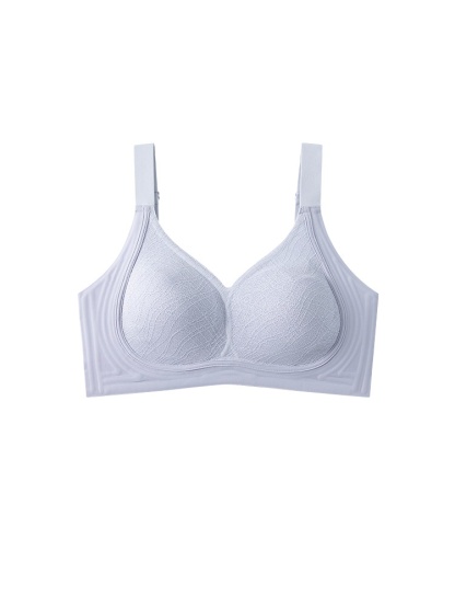 Adorable Plus Size Bra Cute Designs With Ultra-light Lace & Anti-bumping Pad, Naturally Minimizes The Breasts VEIMIA