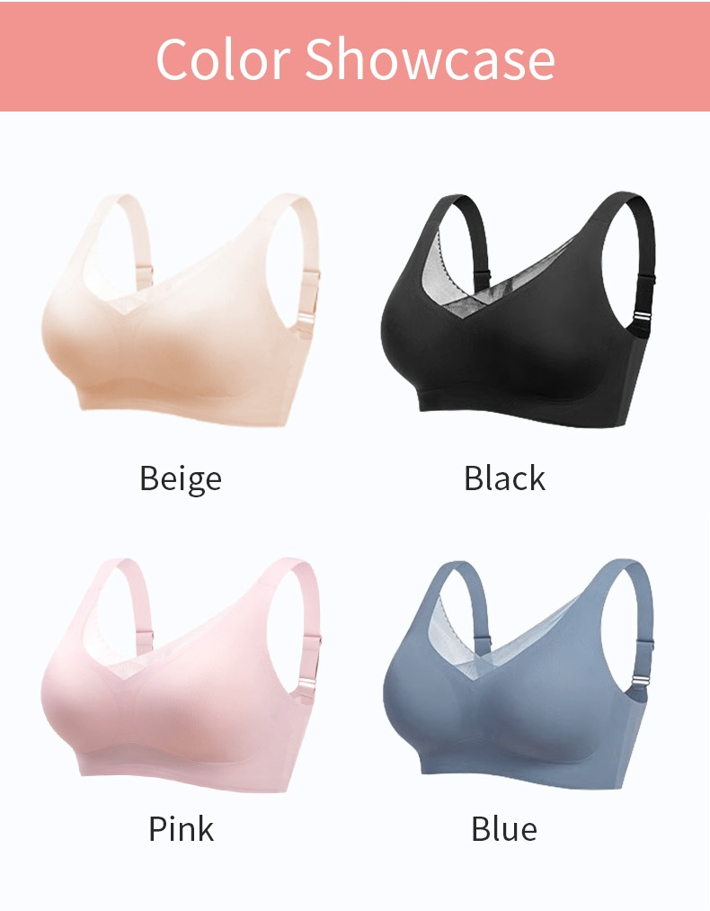 All-day Comfort Mastectomy Bra Ultra Soft Non-shifts Breast Prosthesis Design, Seamless Fit For Daily Wear VEIMIA