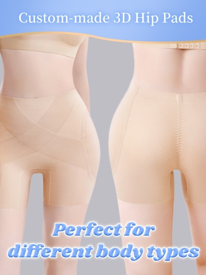 All-purpose Butt-lifting Shapewear Shorts With 3D Hip Pad & X-shaped Waistband Shaper, Breathable & Multi-functional Wears VEIMIA