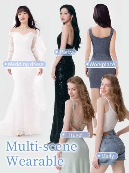 All-purpose Butt-lifting Shapewear Short With 3D Hip Pad & X-shaped Waistband Shaping, Breathable & Multi-functional Wearings VEIMIA
