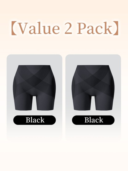 All-purpose Butt-lifting Shapewear Shorts With 3D Hip Pads & X-shaped Waistband Shaping, Breathable & Multi-functional Wearing VEIMIA